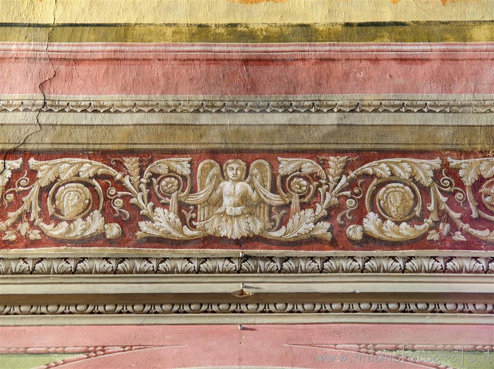 Candelo (Biella, Italy) - Neoclassical decorations in the Church of Santa Maria Maggiore